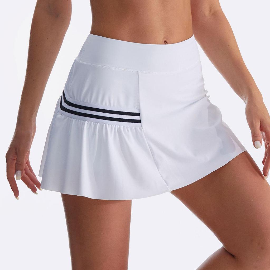 Women's Quick-Dry Sports Skirt Shorts - Stylish, Loose Fit for Tennis, Running, and Yoga