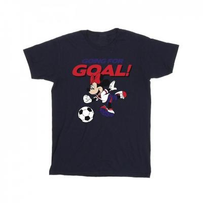 Mens Minnie Mouse Going For Goal T-Shirt