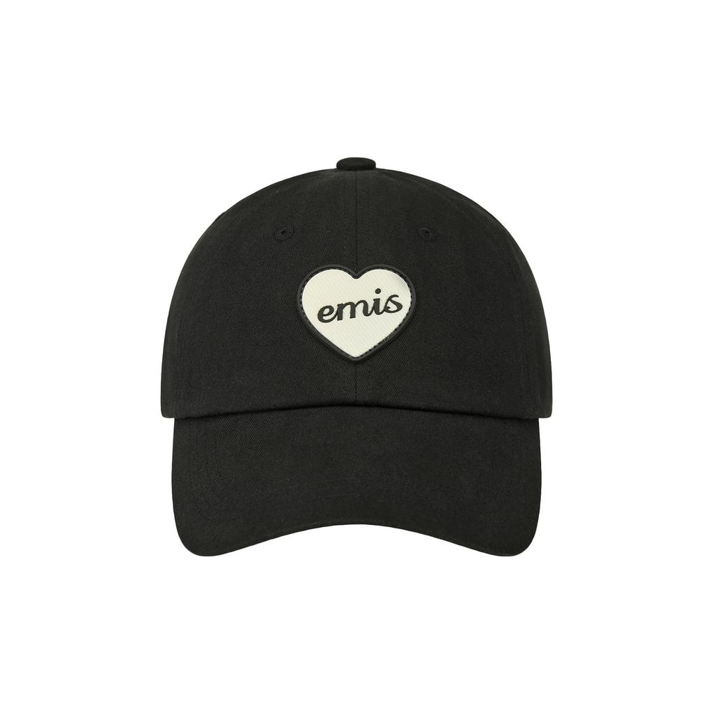 Emis HEART RUBBER PATCH BALL CAP - 6 Aesthetic Colors