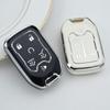 New Car Key Cover Case fob For Chevrolet Suburban Silverado GMC Terrain Yukon Tahoe Sierra Smart Auto Accessories Key Ring