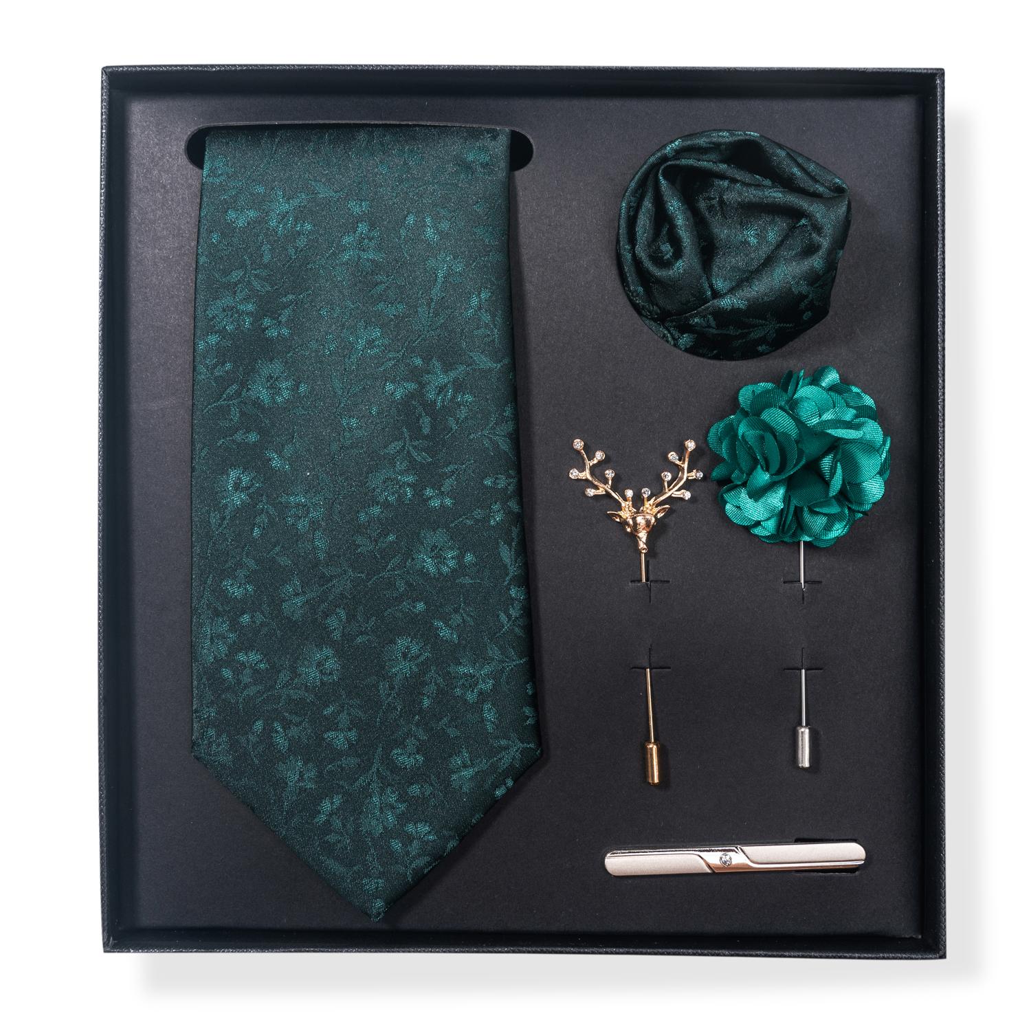 

Men s Luxury Wedding Groom Accessory Set Gift Box, Full Formal Set for Balls and Weddings, Elegant Men s Gift Box Size fits all
