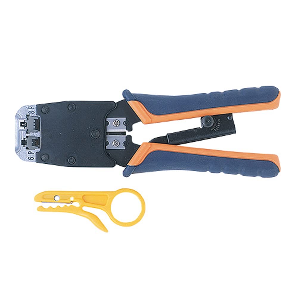 SANWA SUPPLY Crimping Tool (with Ratchet) HT-500R
