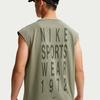Nike Tank Tops Men's Green Crew Neck Moderate