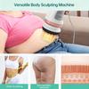 5-Head Full-Body Relaxation Massager with 3 Washable Massage Heads for Waist, Abdomen, Legs, Arms, and Buttocks
