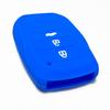 IKT Silicone Cover for Toyota Cars Smart Key 3 Buttons Blue / New Crown