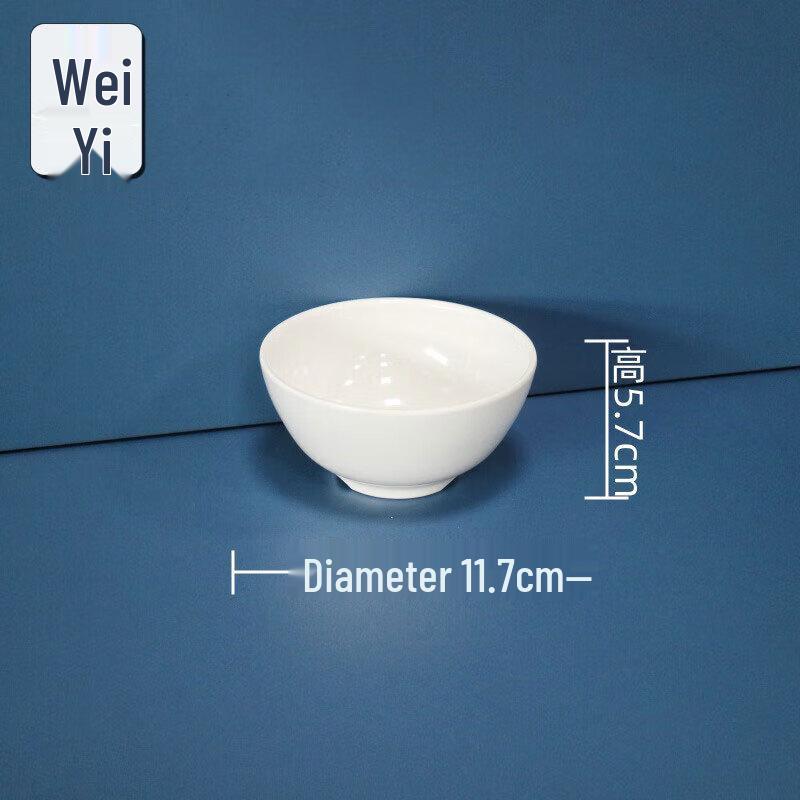 White Melamine Utility Bowl