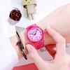 Colorful Transparent Women's Fashion Watch for Students