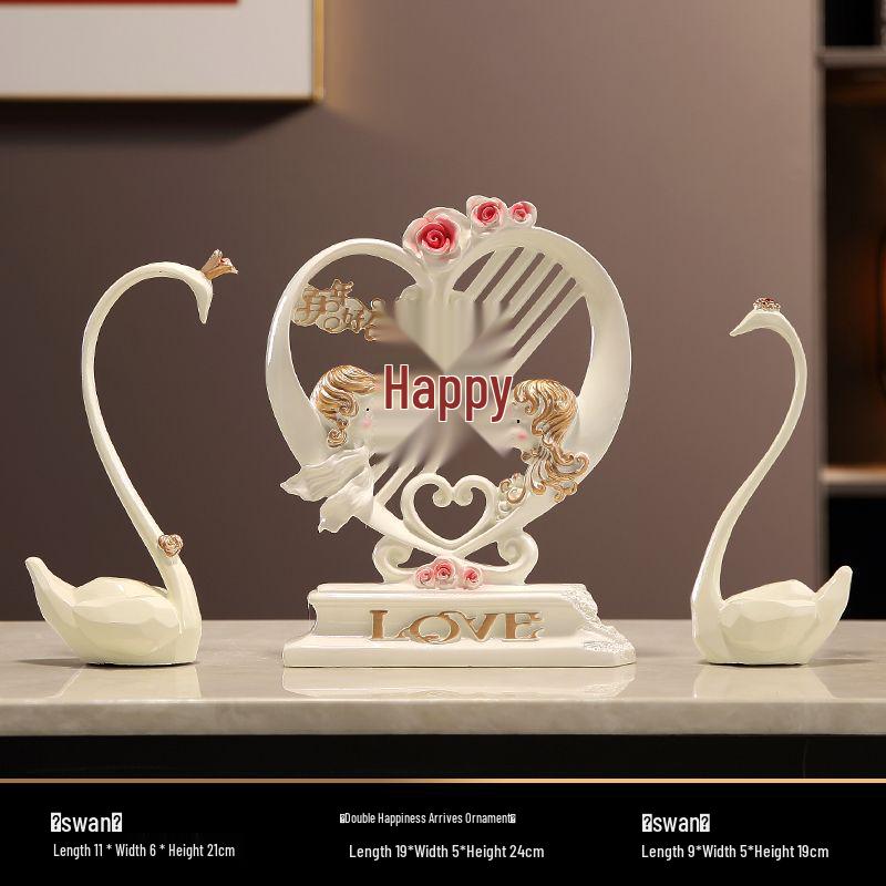 

Luxury Wealth-Attracting Deer Ornament for Wedding and Living Room Decor