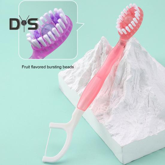 10/20Pcs Mini Toothbrush with Toothpaste No Rinsing Needed Foam-Free Design Natural Ingredients BPA-Free Toothbrush Oral Care