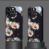 Daisy Flower Close-Up HD Glass Phone Case Suitable for iPhone 17 17Pro 17Pro Max 17Air 16 Plus 16 Pro 16 Pro Max