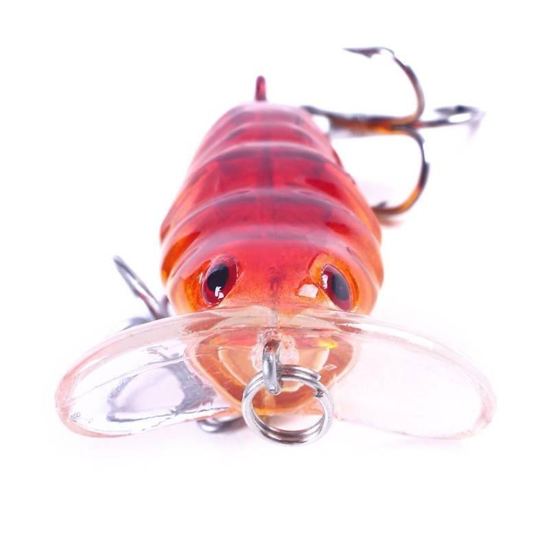 Hook Bionic Bait Multicolour Fishing Bass Blackfish Catfish Herring Tilapia Carp