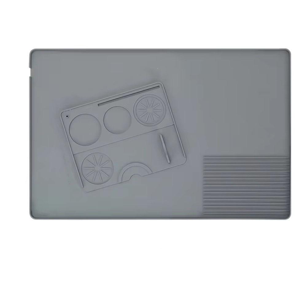 Heat Resistant Coffee Machine Silicone Mat Anti-slip Coffee Bar Mat  Dining Table