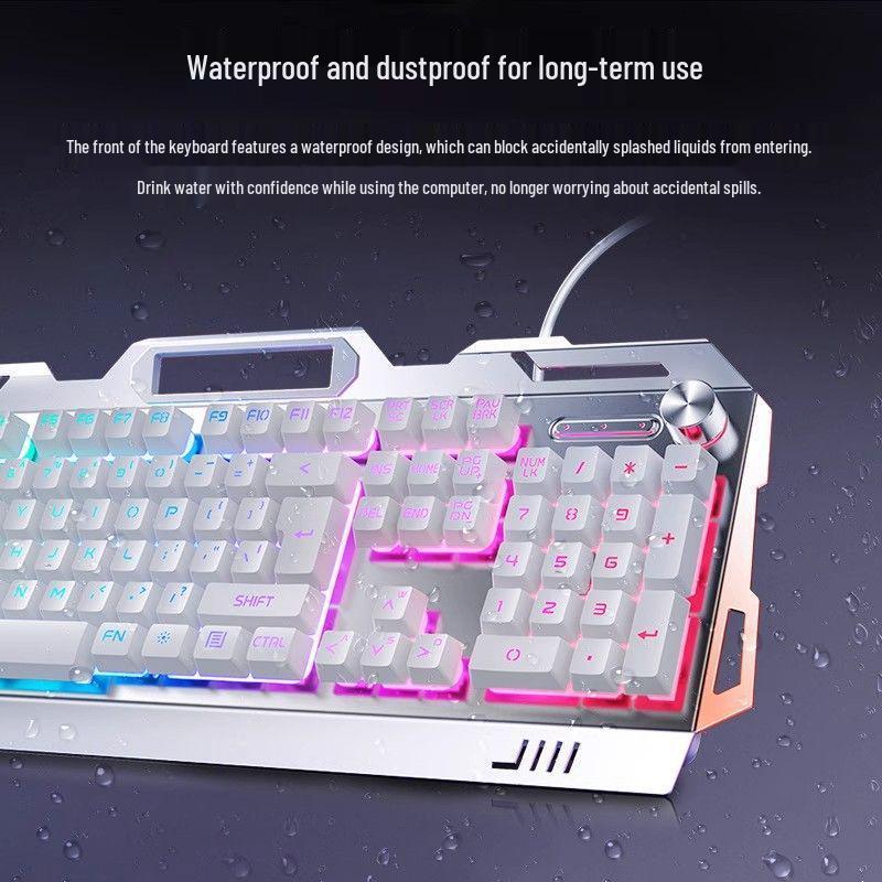 Esports Gaming Wired Keyboard, Mouse, and Headset Set
