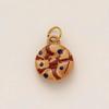 Stainless Steel Shark Parrot Pendant, DIY 18K Gold-plated Jewelry Accessory for Women.