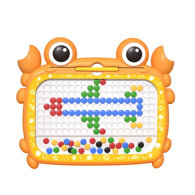 Children'S Crab Magnetic Brush Drawing Board Children'S Magnetic Control Brush Drawing Board Infant Toy