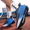 Carbon Board Running Shoes Men's and Women's Double Mesh Thickened Fashion Trend Ultra-light Shock-absorbing Sports and Leisure Shoes