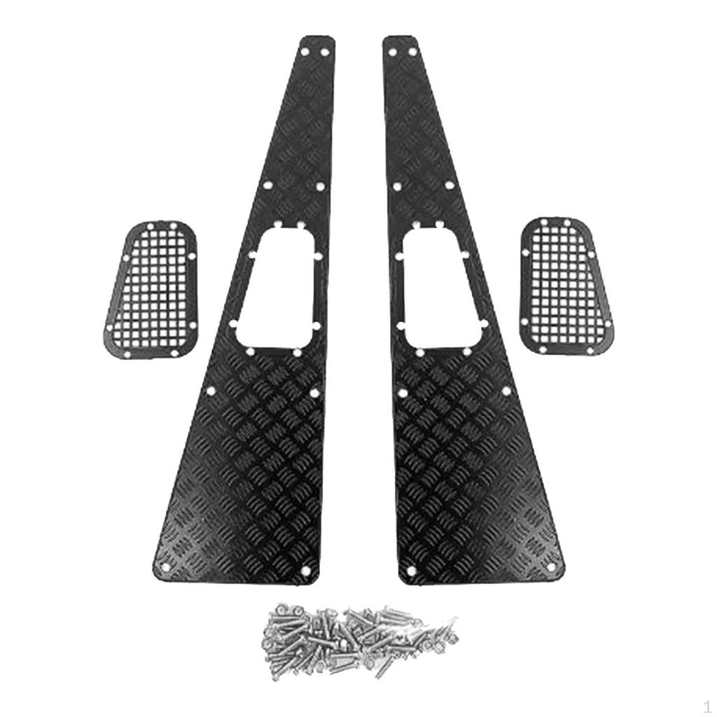 1:10 RC Crawler Engine Cover Trim with Non- And Mounting Hardware