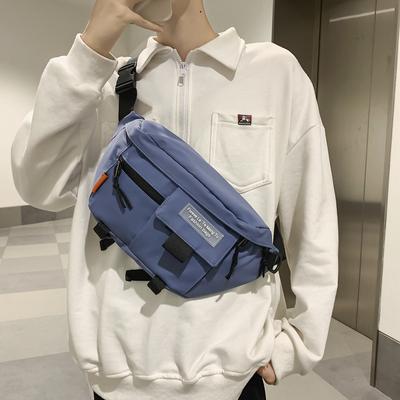 Chest Pack Woman Street Waist Bag Unisex Outdoor Sports Fanny Pack Shoulder Bag Nylon Belt Bags Purse