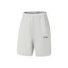 Li Ning Fitness Serie Texturierte Unifarbene Schnürung Hautfreundliche Sportshorts Herrenshorts AKSW289-2