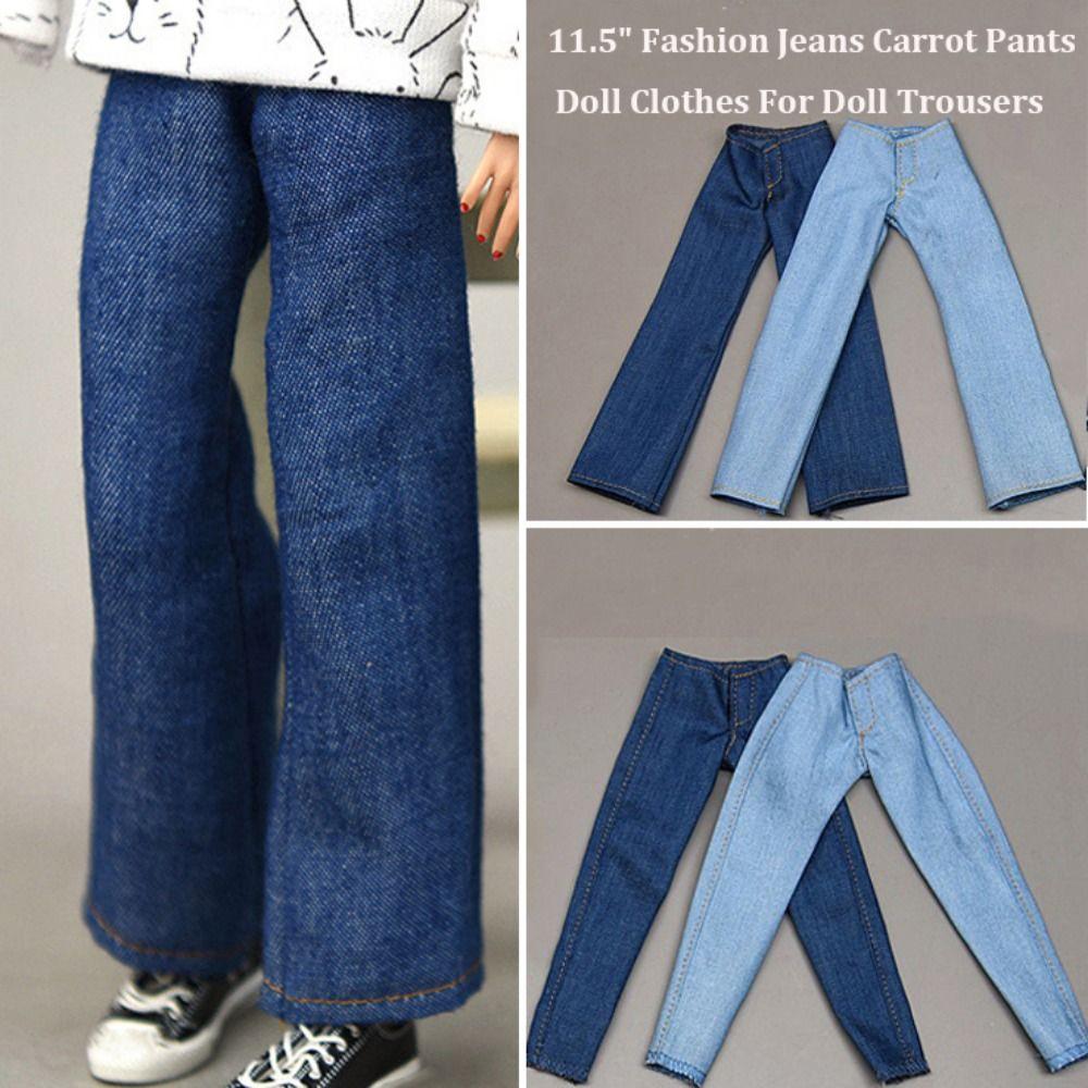 Fashion Doll Carrot Pants Clothes Multistyles Doll Jeans Trousers 1/6 BJD Dolls Accessories