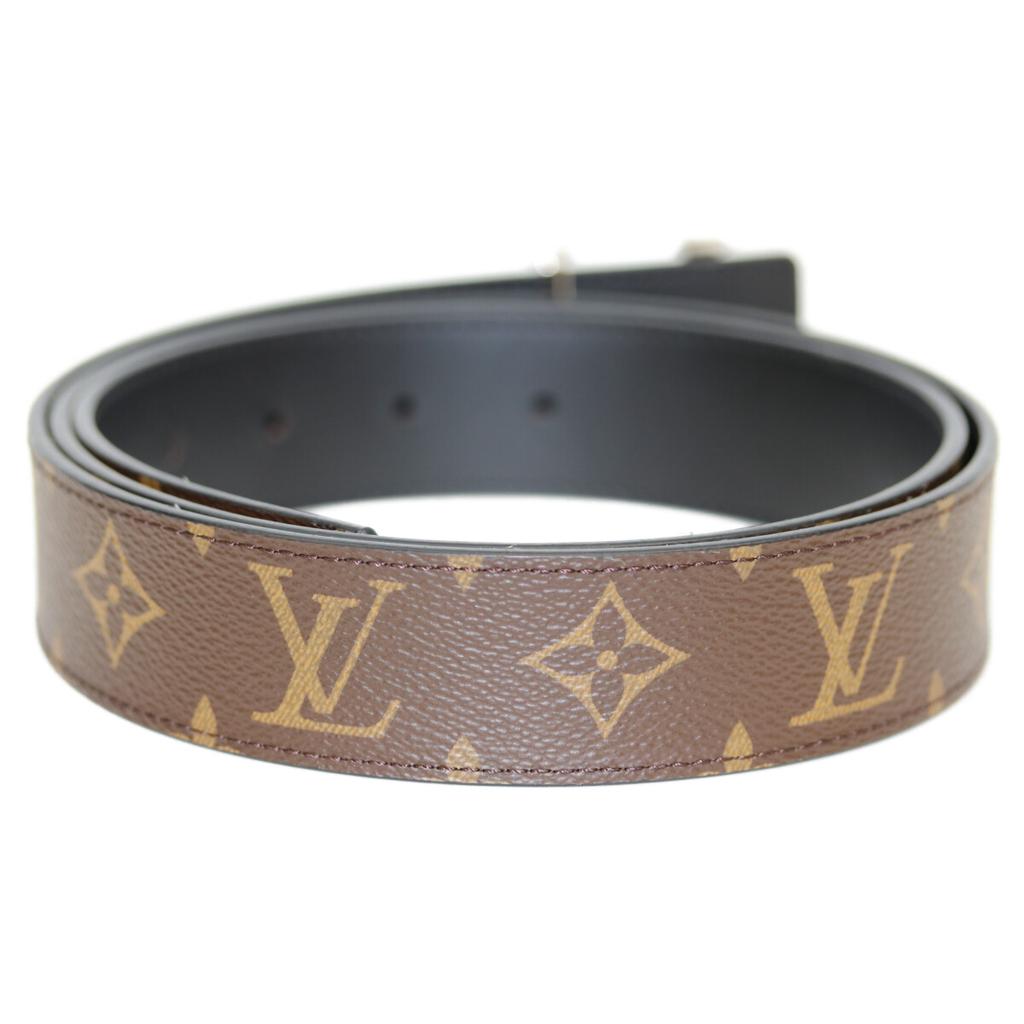 LOUIS VUITTON 24 years M8362 SVHardware LV Initial 35MM Reversible Belt belt BrownUsed
