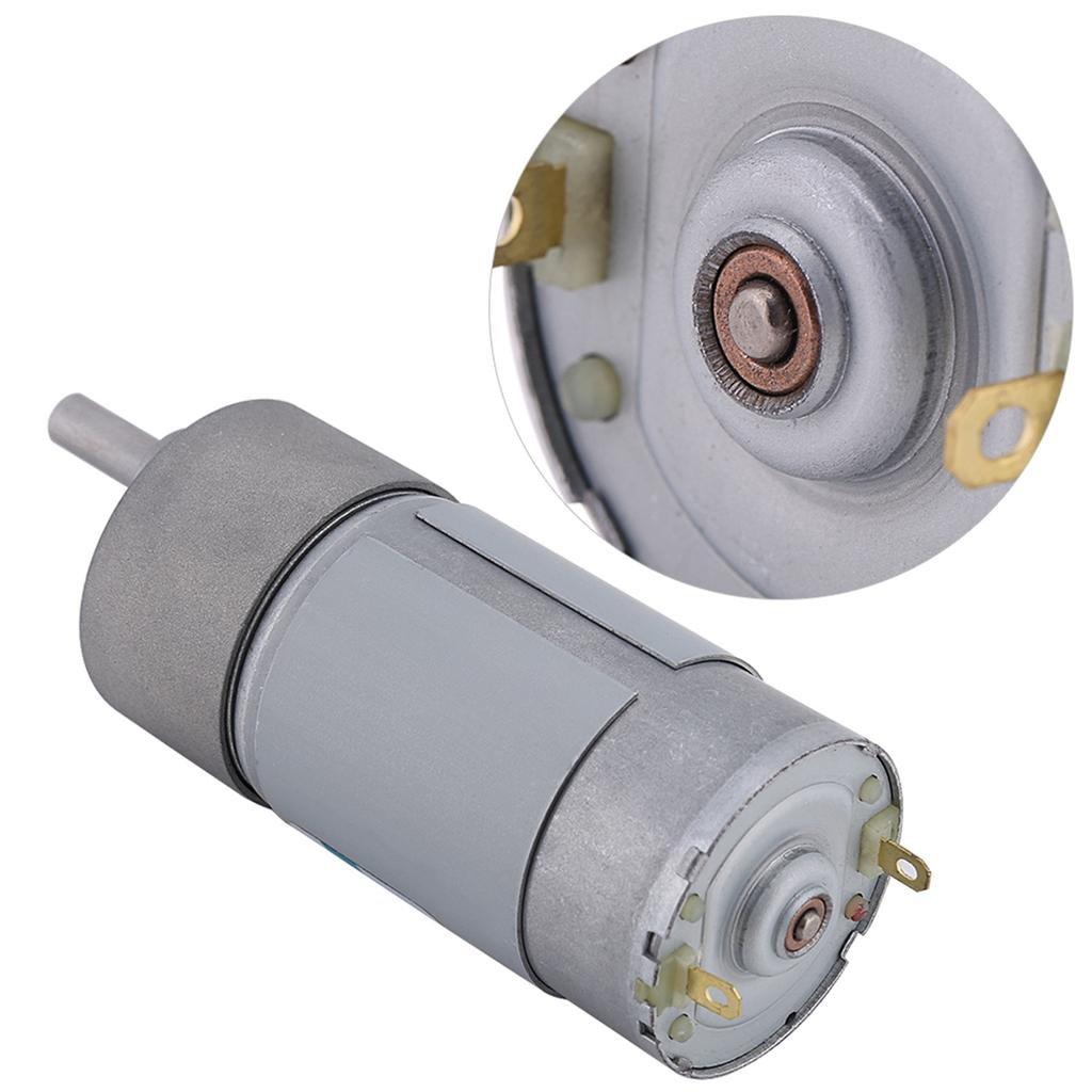 DC 15W Large Torsion Geared Motor CWCCW 12V 200rmin