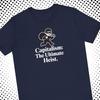 Anti-Capitalist Graphic Tee: Political Activist Statement Shirt
