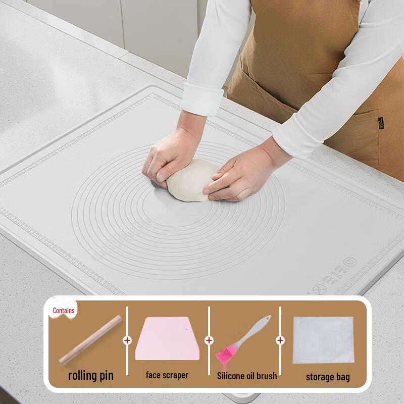 

JingJingRS Silicone Kneading & Baking Mat