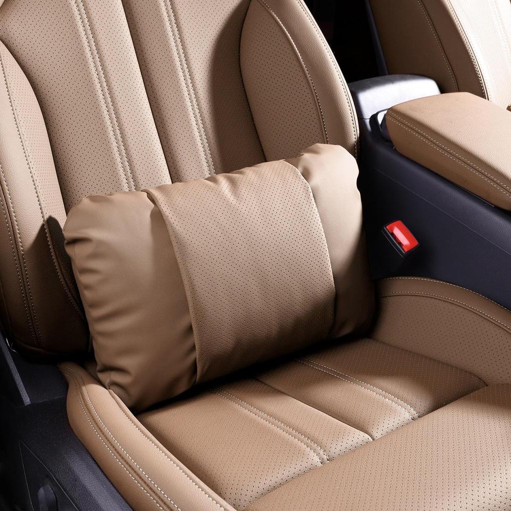 Leather Headrest Cover for Buick GL8, Encore Plus, Lingshang E5, Avia, Regal, Lu Zun, Angke Qi, and Century