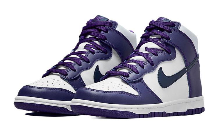 Nike Dunk High Electro Purple Midnight Navy GS DH9751-100