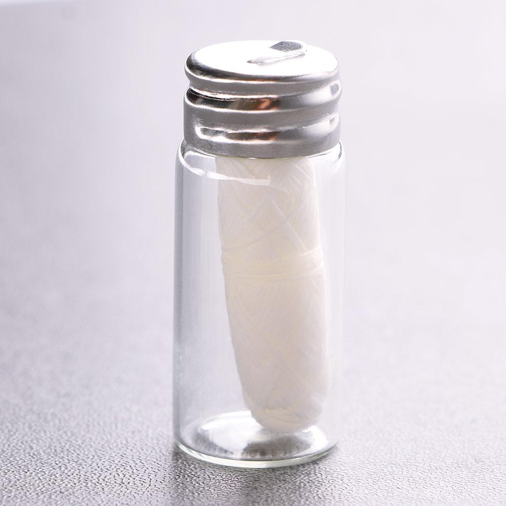 Bambusseidenspule mit Minzgeschmack, Zahnreinigung, Mundhygiene, Mundpflege, Zahnseide, Zahnseide