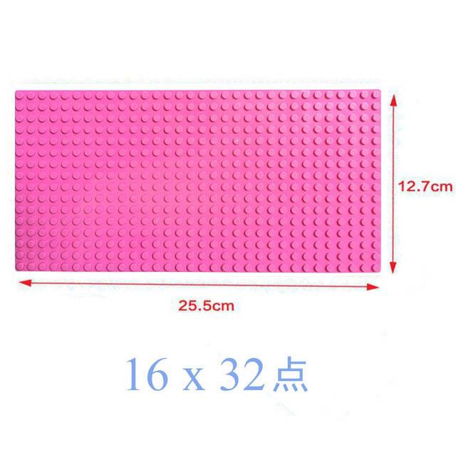 32 * 32 32 * 16 Hole Building Block Baseplate Small Particles 25 * 25 Cm Human Universal Splicing Building Block Base Accessories
