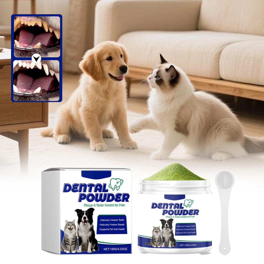 Pet Tooth Cleaning Powder Remover Bad Breath Freshener | Pet Dental Care Balance Oral PH HOW5677