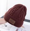 Unisex Letter Label Beanie Hat Fashion Winters Hats Male Female Outdoor Classic Keep Warm Winter Cap