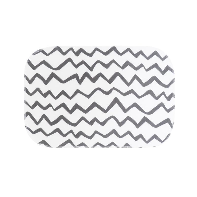 Gentle Baby Burp Cloth Comfortable Cotton Drooling Towel Print/Solid Color Multipurpose Nursing Essential