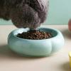 Cat Bowl Cute Ceramic Dual Purpose Grain Drinking Bowl Anti Overturning Can Head Plate Pet Double Layer Food Bowl Drinking Bowl