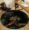 Chucky Pattern Round Rug, Indoor/Outdoor Mat, for Picnic, Gameroom, Bedroom, Office, Living Room, Home Decor Carpet, Birthday Gift