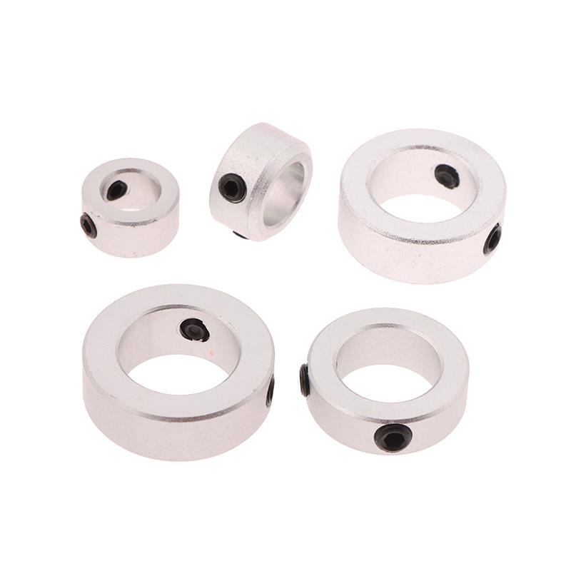 5 Pièces Anneau Fixe d'Axe Optique Type Ouvert Roulement à Anneau Fixe Manchon de Blocage Limite Aluminium Arbre de Positionnement Automatique à Anneau Fente