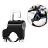 Universal Motorcycle Scooter Street Bike Handlebar Part Helmet Lock Anti-Theft Security Aluminum Alloy Locks with 2 Keys