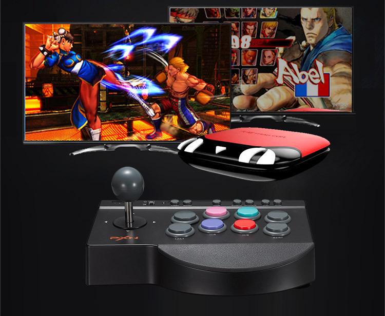 Laishida 0082 Zwei-Spieler Arcade Joystick: King of Fighters & Street Fighter PS4 Fighting Game Maschine