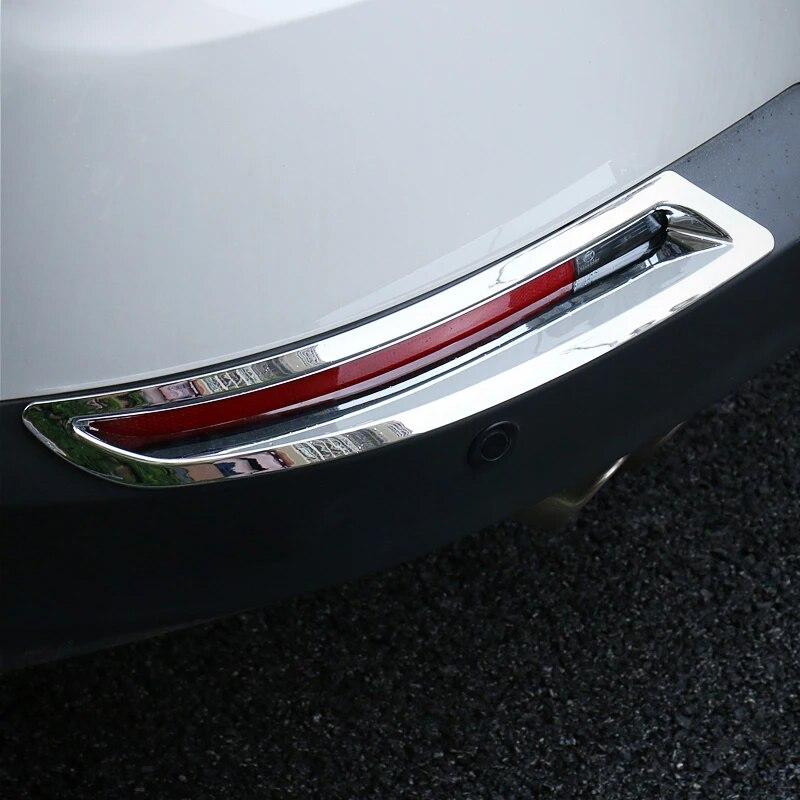 ABS Chrome pro Tiguan 2010 2011 2012 2013 2014 2015 Auto zadní mlhové stínidlo kryt krytu mlhového světla styling auto příslušenství 2ks