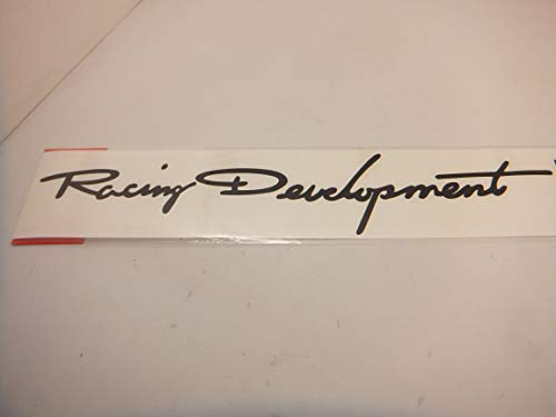 TRD Toyota Racing Development Decal (Big/Black)