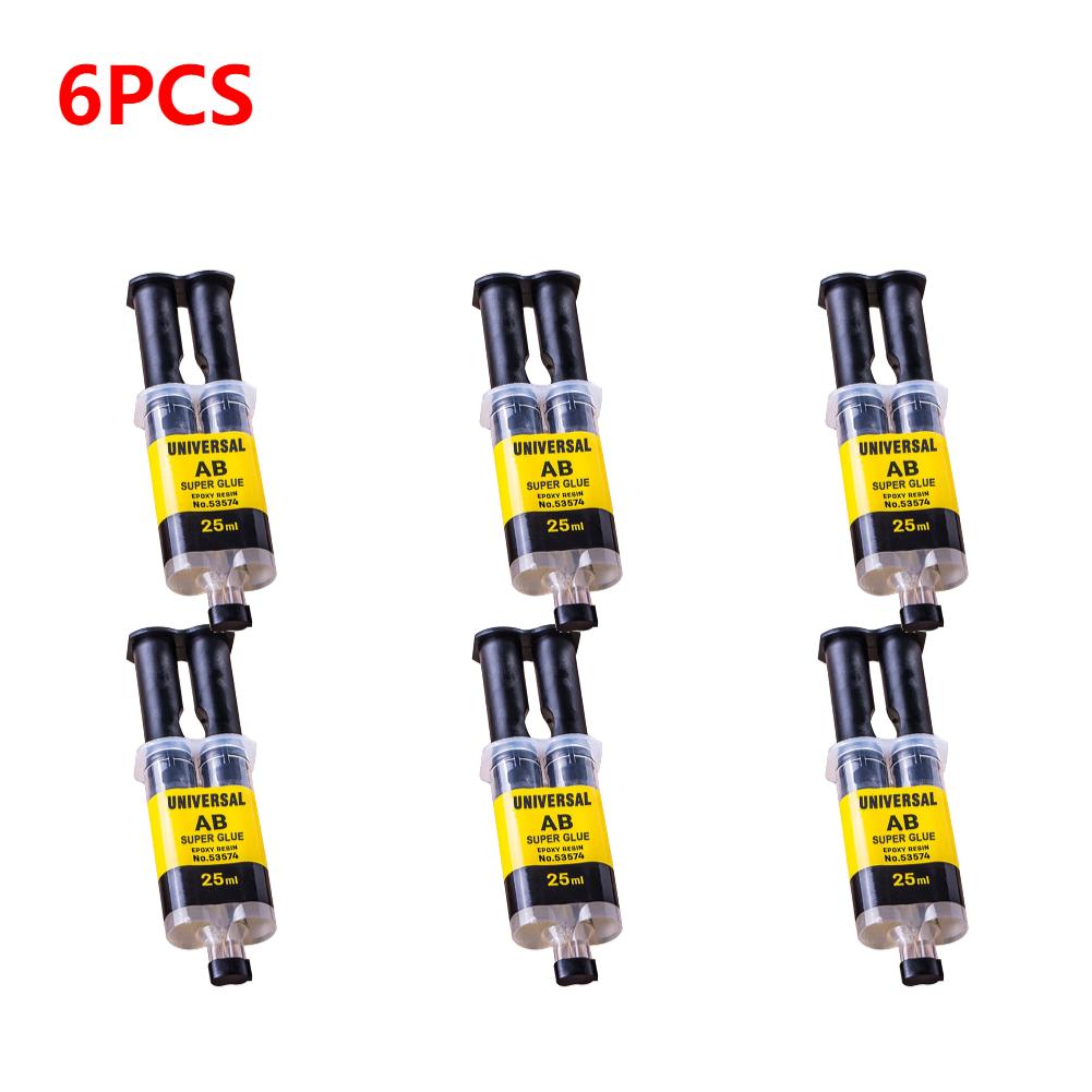 10-1ks Dlouhotrvající epoxidová pryskyřice AB lepidlo Vodotěsné Praktické Opravné Pevné Adhezivní lepidlo Dřevoobrábění Rychleschnoucí Tekuté lepidlo