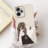 For Realme 9i Case Cool Fashion Flower Marble Sunset Soft Liquid Silicone Lens Protective Cover For Realme 9i 5G Realme9i Bumper