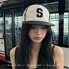 And Women Vintage Embroidered Letter Prints Unicorn Baseball Caps Sun Protection Personalized All-Match Flat Brim Peaked Hats Fashion Korean Style