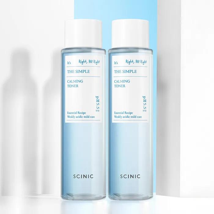 Scinic The Simple Calming Toner 145ml x 2