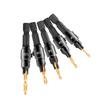 5pcs Drill Bits Countersink Drill Woodworking Drill Bit Set Wood Cutters Drilling Pilot Holes For Screw Sizes #5 #6 #8 #10 #12