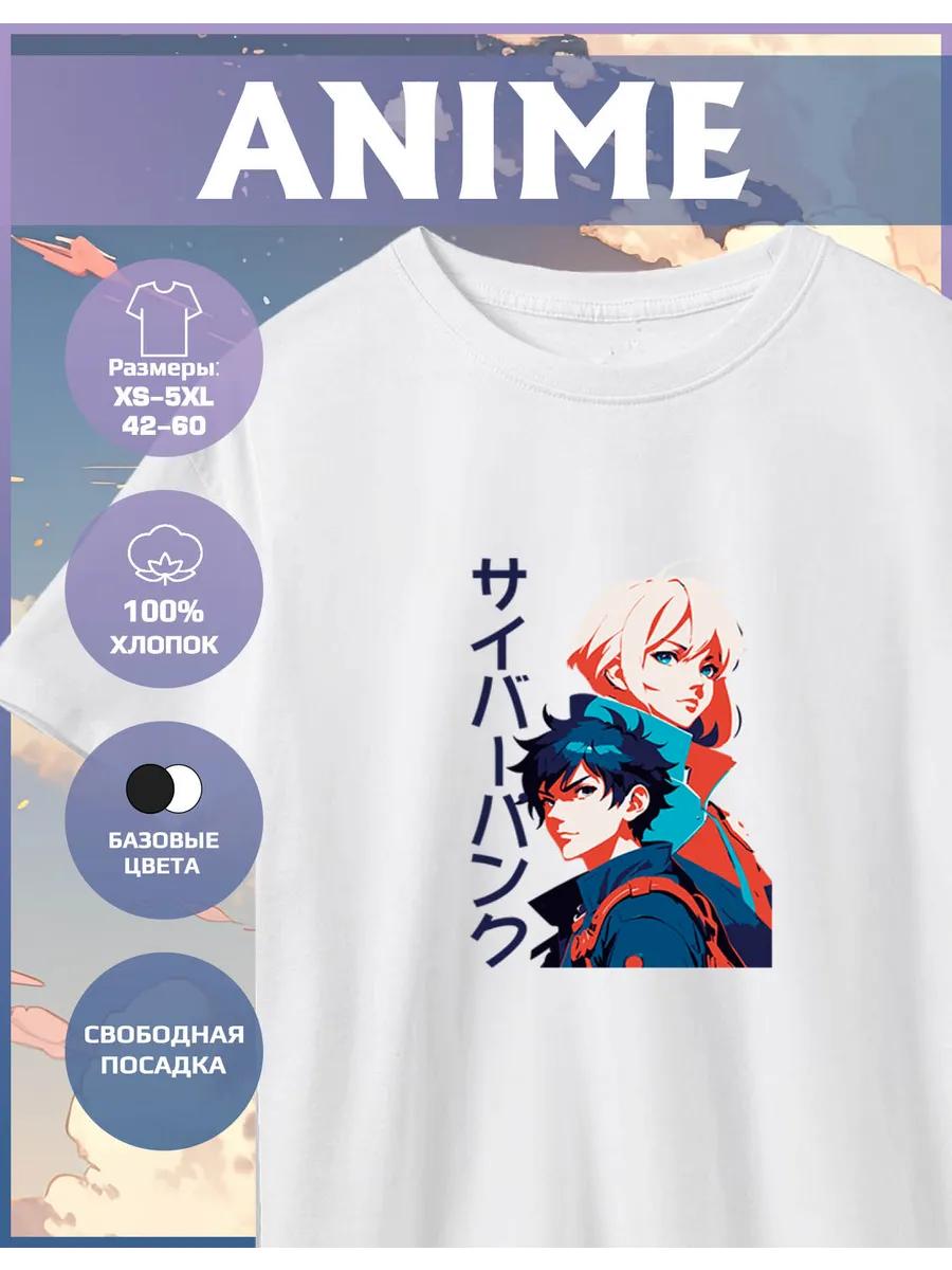 

Anime Print T-shirt XL