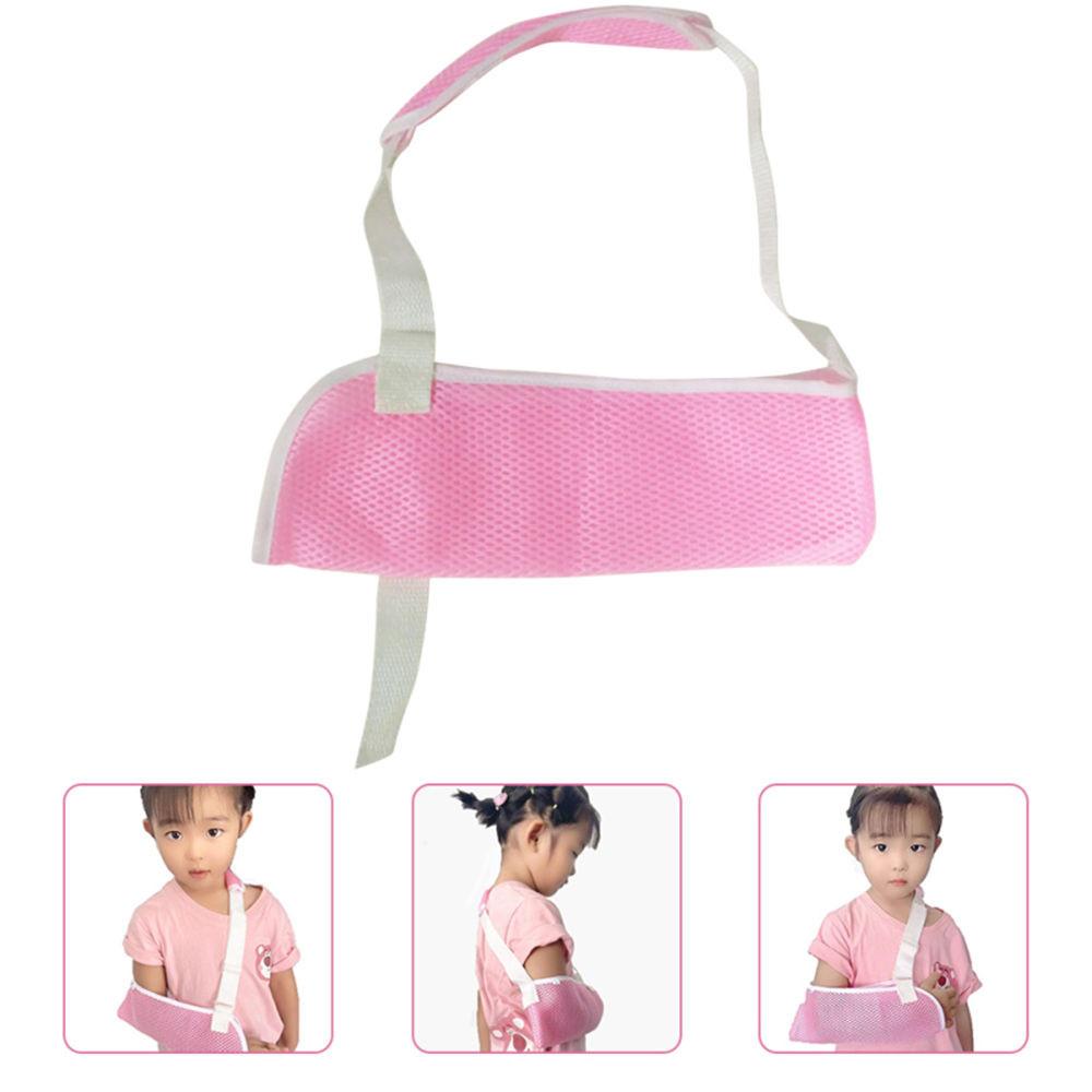 1Pcs Children Arm Protection Sling Breathable Mesh Forearm Sling Fracture Fixation Belt Wrist Protector Support