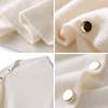 Winter Shawl Solid Color Buttons Closure Autumn Winter Shawl Tops Solid Color Soft Cozy Thickened Women Shawl